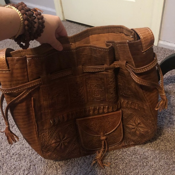 one of a kind handmade moroccan bag - Picture 2 of 6